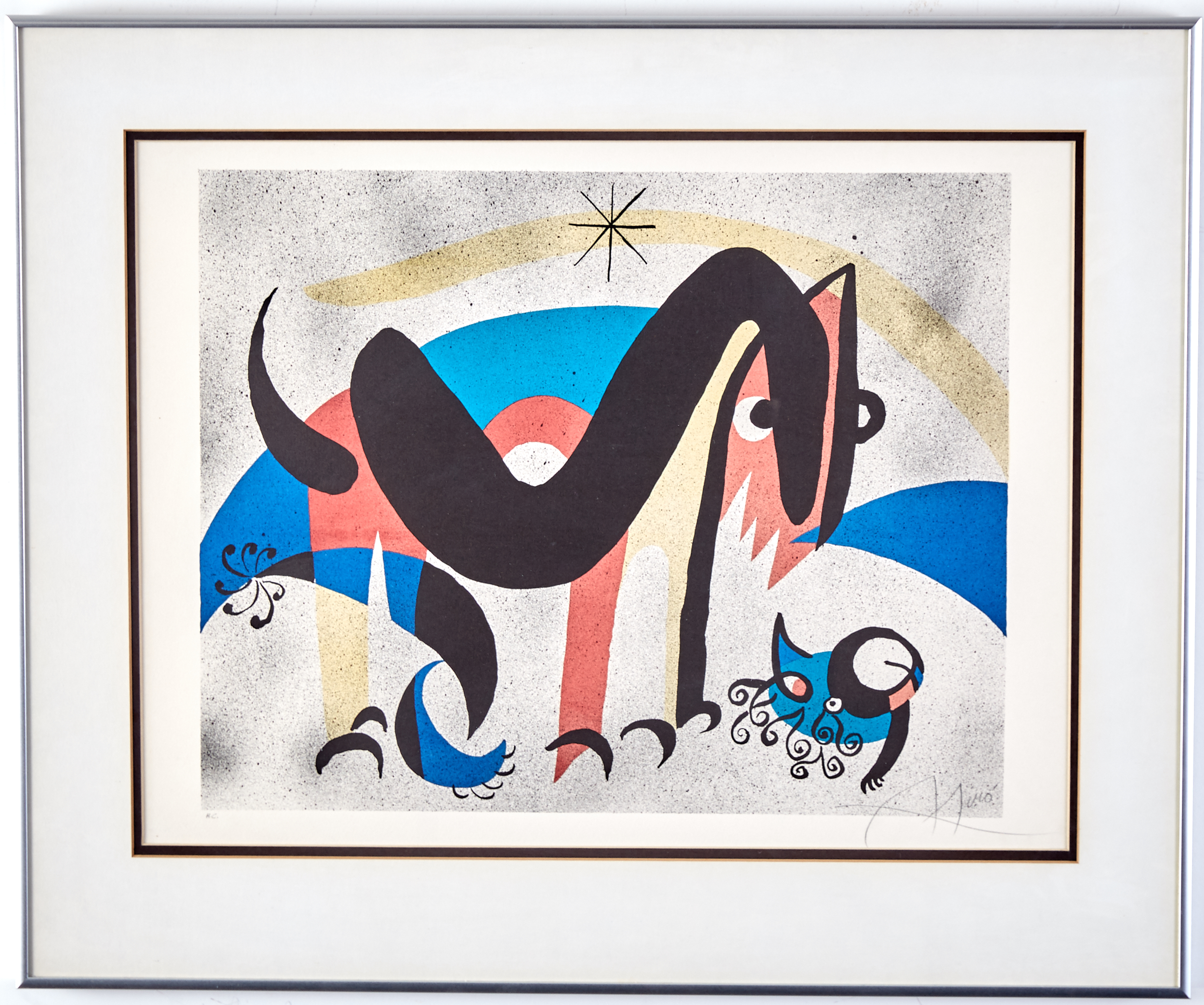 Joan Miro Animaux Lithograph - Image 2 of 4