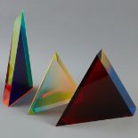 Velizar Mihich VASA 3 Acrylic Triangles