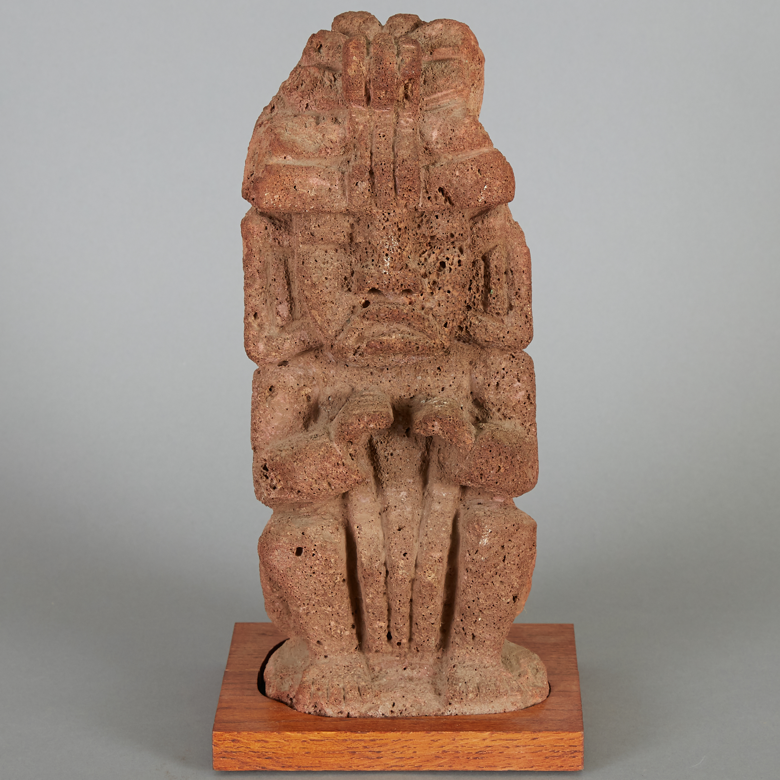 Pre-Columbian Ticoman Fire God Statue