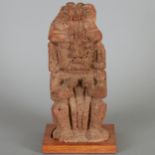 Pre-Columbian Ticoman Fire God Statue