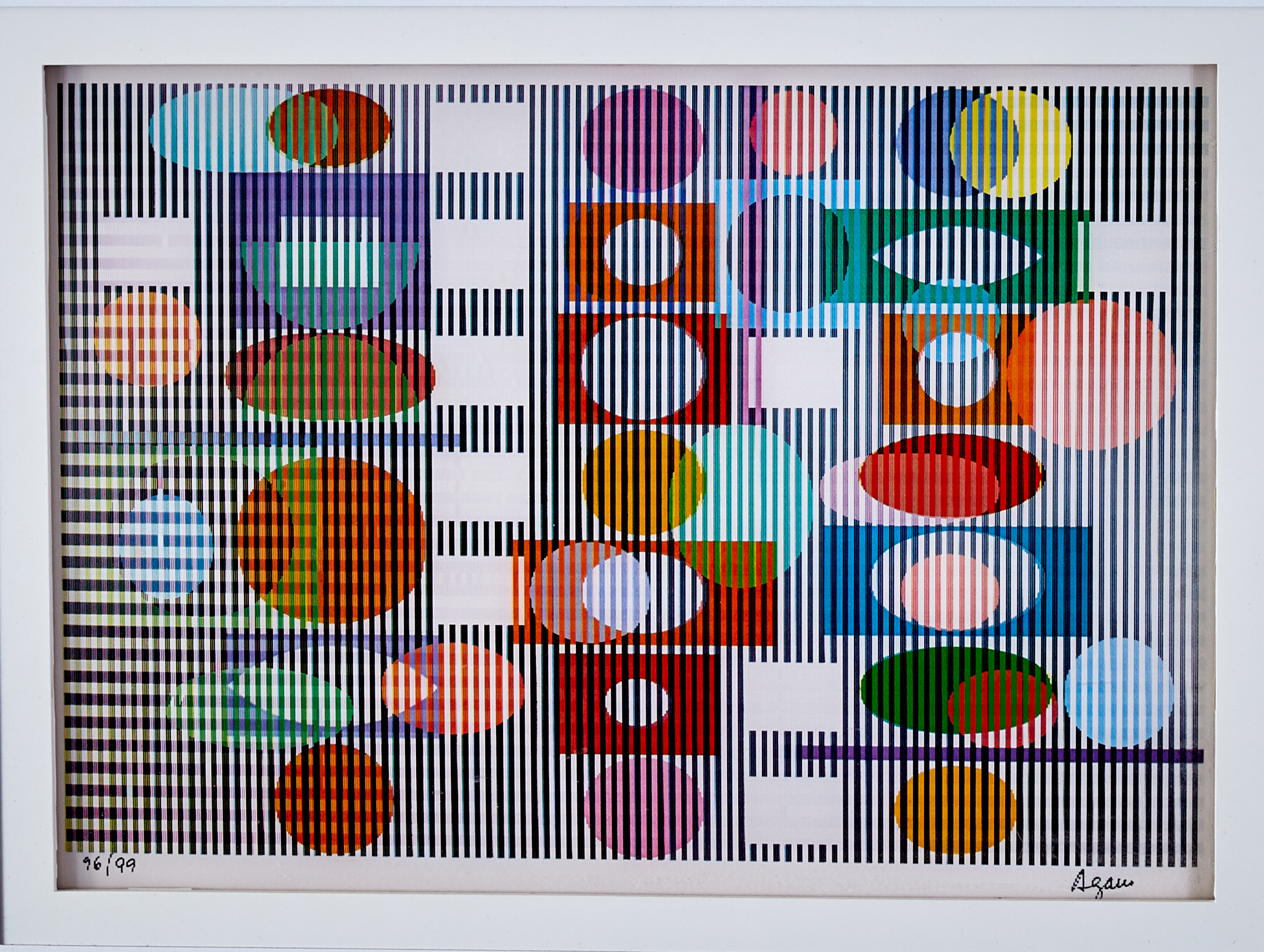 Yaacov Agam Poly Meta #3 Agamograph