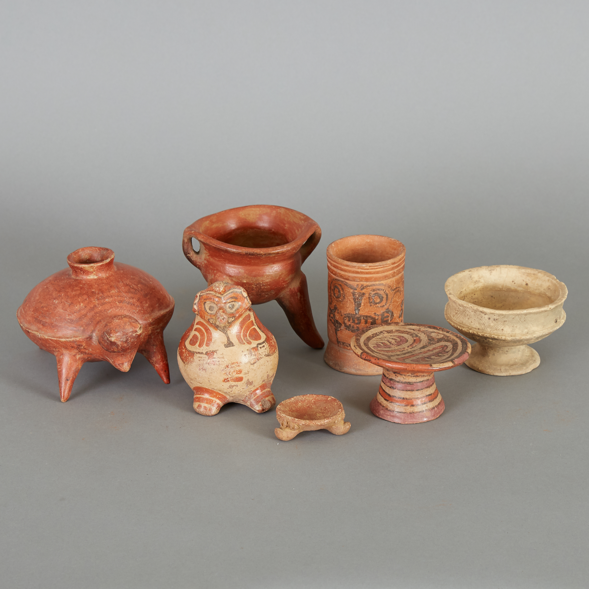 7 Small Pre-Columbian Ceramics