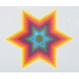 Yaacov Agam Star of David Silkscreen