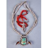 2 Native American Necklaces Navajo