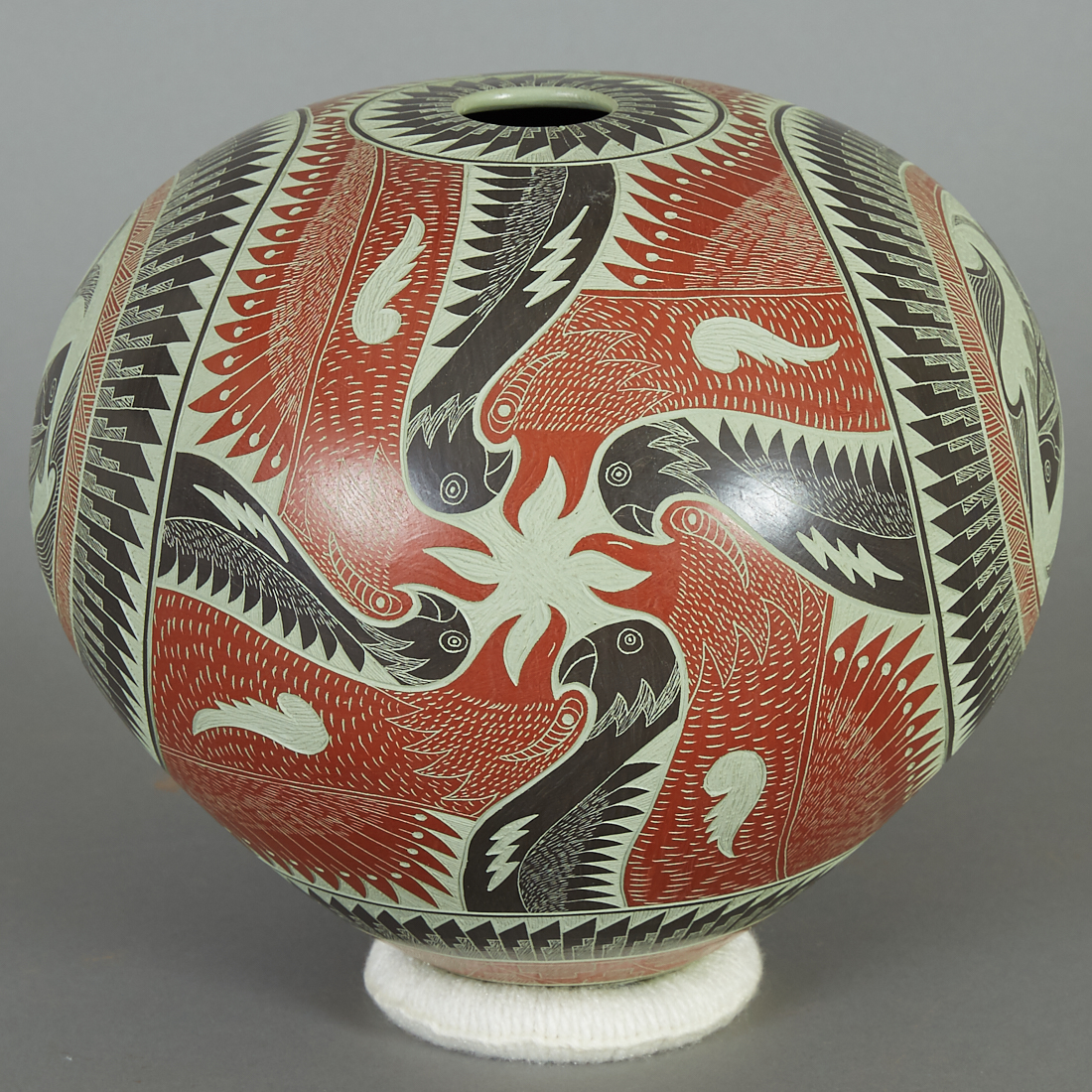 Martin Olivas Quintana Mata Ortiz Vase - Image 6 of 6