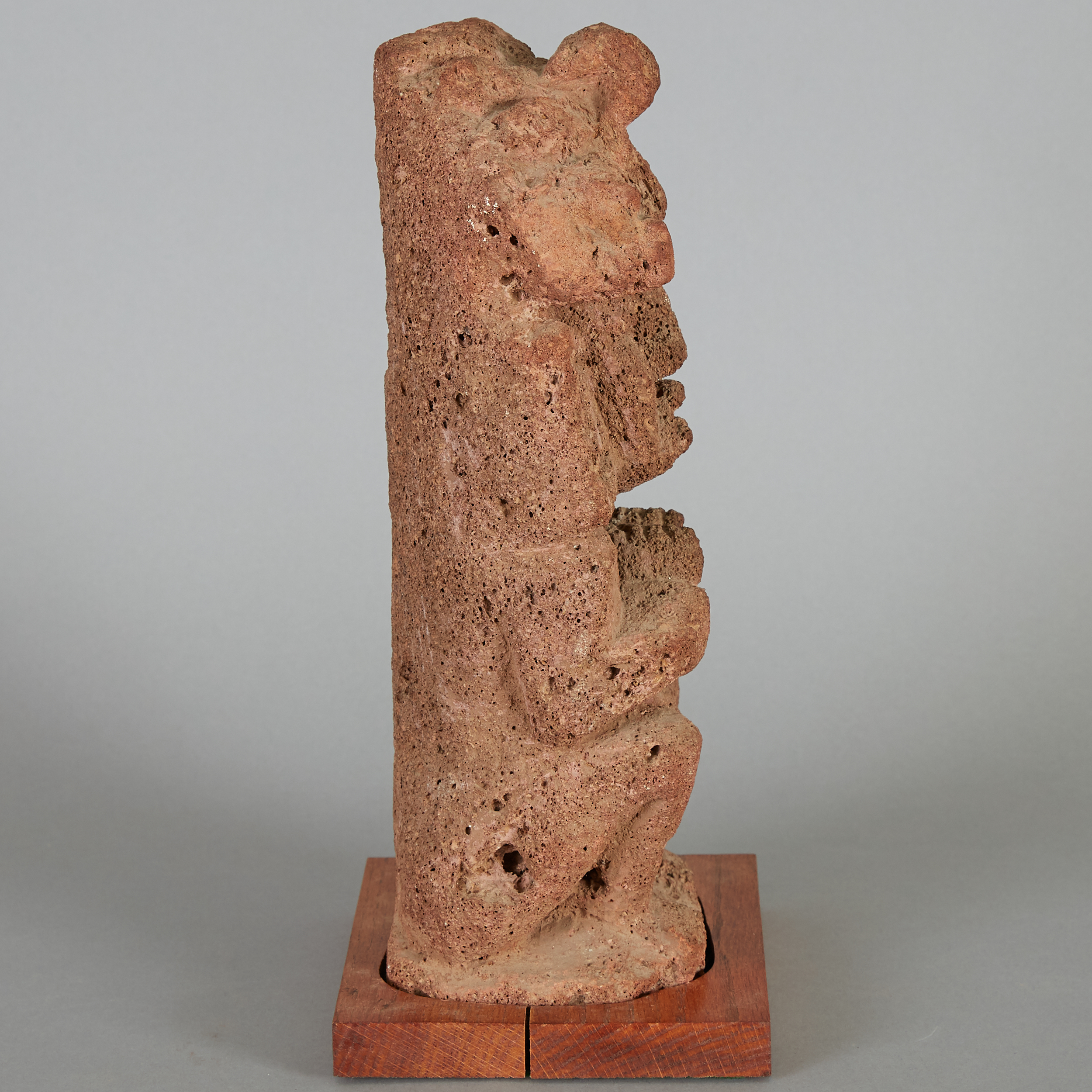 Pre-Columbian Ticoman Fire God Statue - Image 4 of 4