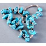 Group of 3 Heishi and Turquoise Necklaces