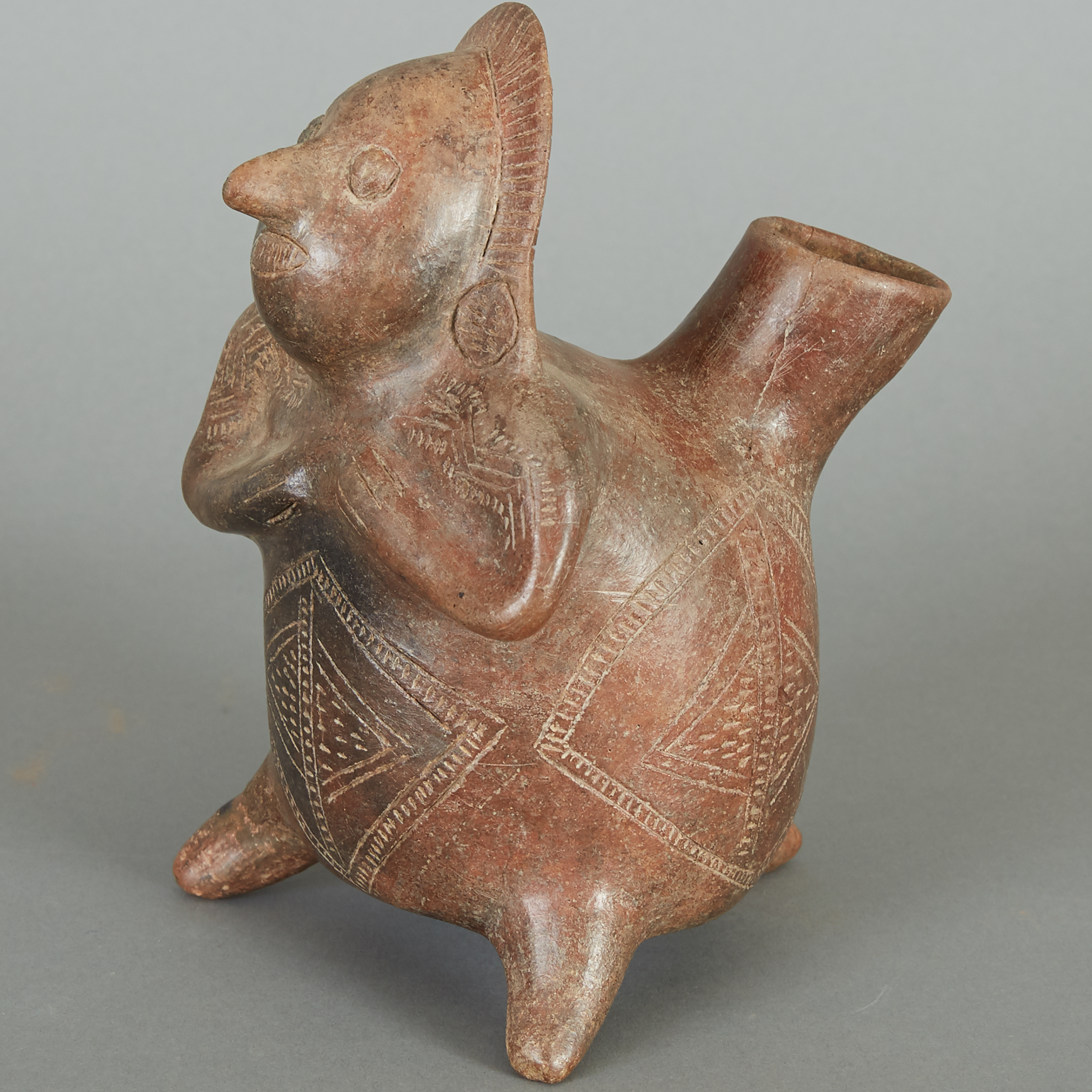 Pre-Columbian Colima Female Effigy Vessel - Image 2 of 8