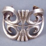 Navajo Sterling Tufa Cast Bracelet c. 1950s