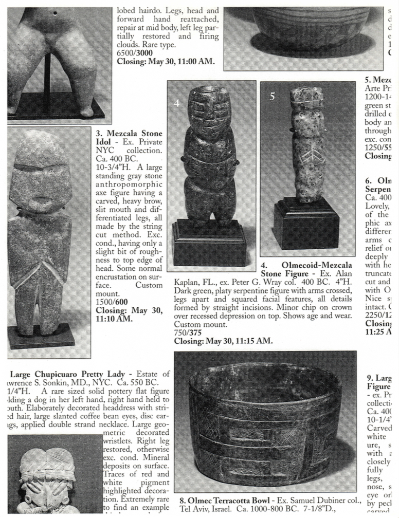 5 Pre-Columbian Stone Figurines - Image 10 of 10