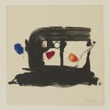 Helen Frankenthaler "A Postcard Study for James Schuyler" Lithograph