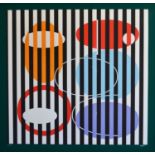 Yaacov Agam "Bout a Bout" Silkscreen