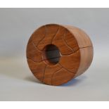 George Morrison Circular Wood Sculpture