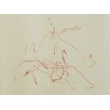 Joseph Beuys "Aus Homage a Picasso" 1973 Lithograph