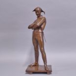 Charles Rene de Saint-Marceaux "Harlequin" Bronze Sculpture