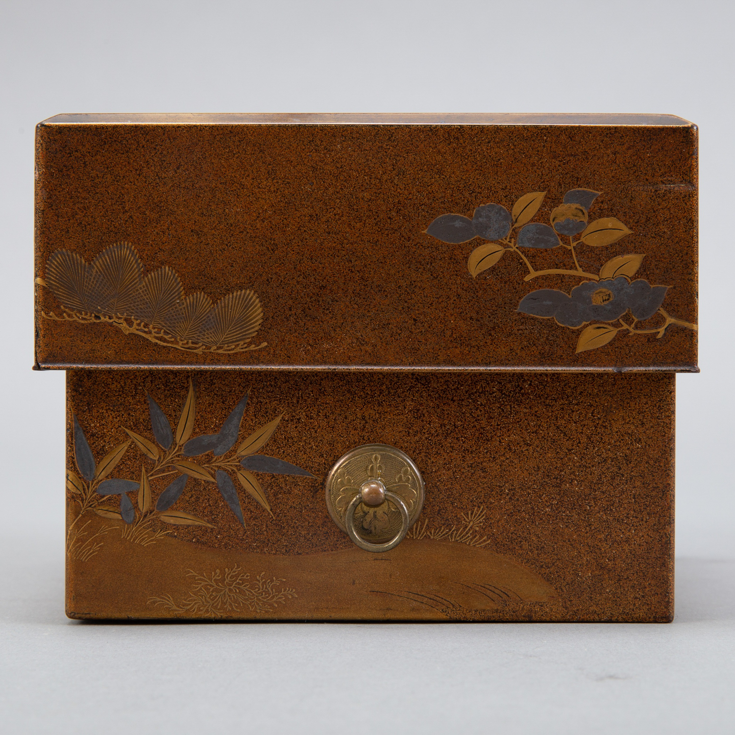 Stunning Meiji or Edo Lacquer Box - Sent Game - Image 2 of 5