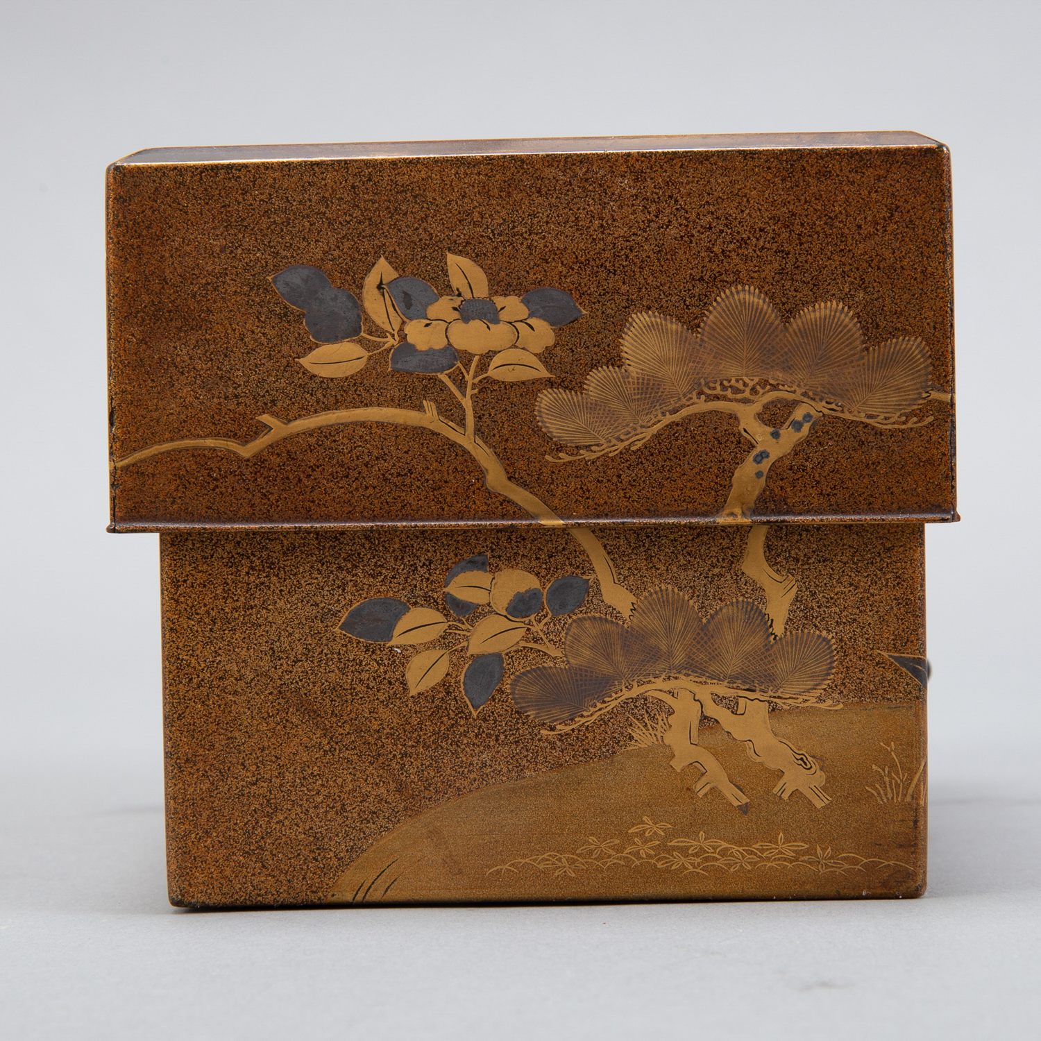 Stunning Meiji or Edo Lacquer Box - Sent Game - Image 5 of 5