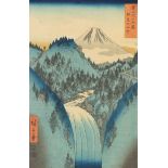 Grp Japanese Woodblocks Hiroshige Kunisada Kiyonaga