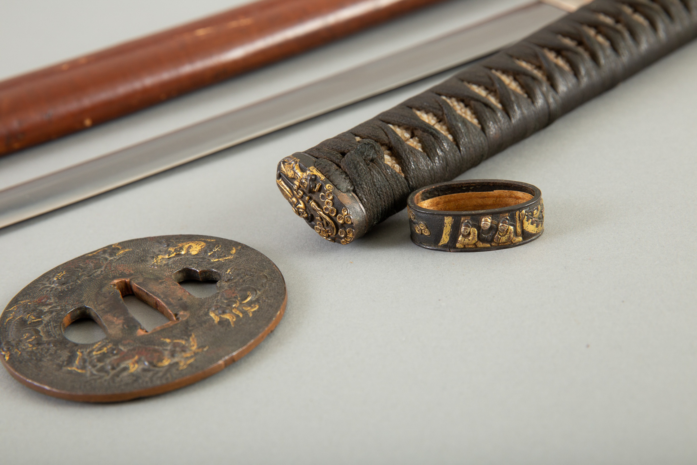 Japanese Sword With Fine Tsuba - Image 4 of 10