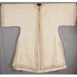 Early 20th c. Chinese Embroidered Silk Robe