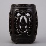 19th c. Chinese Barrel from Stand or Garden Seat