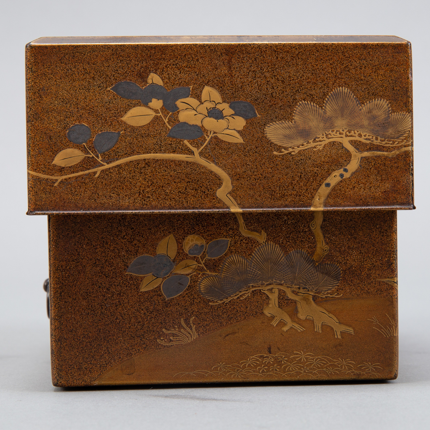 Stunning Meiji or Edo Lacquer Box - Sent Game - Image 3 of 5