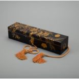 Japanese Edo/Meiji Lacquer Jikumono-bako box