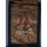 18th/Early 19th c. Tibetan Thangka of Jambhala