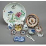 Grp:14 18th/19th c. Chinese Porcelain Vases Charger
