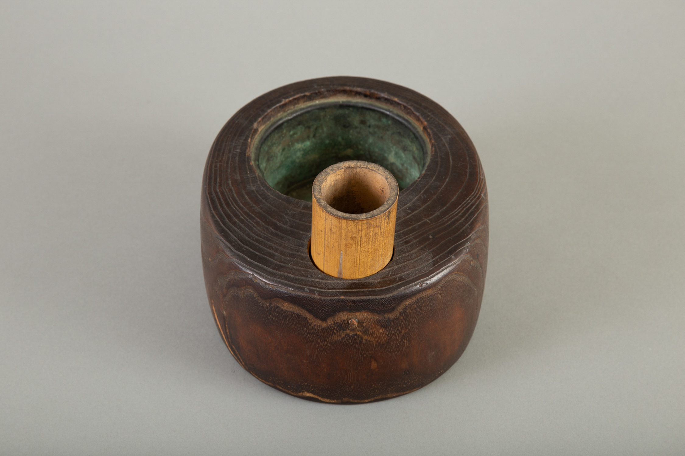 Japanese Edo Cypress Ikebana / Hibachi Container - Image 2 of 6