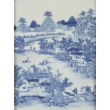 Late Qing Chinese Porcelain Plaque