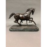 Linda Rankin Bronze Sculpture Horse and Foal