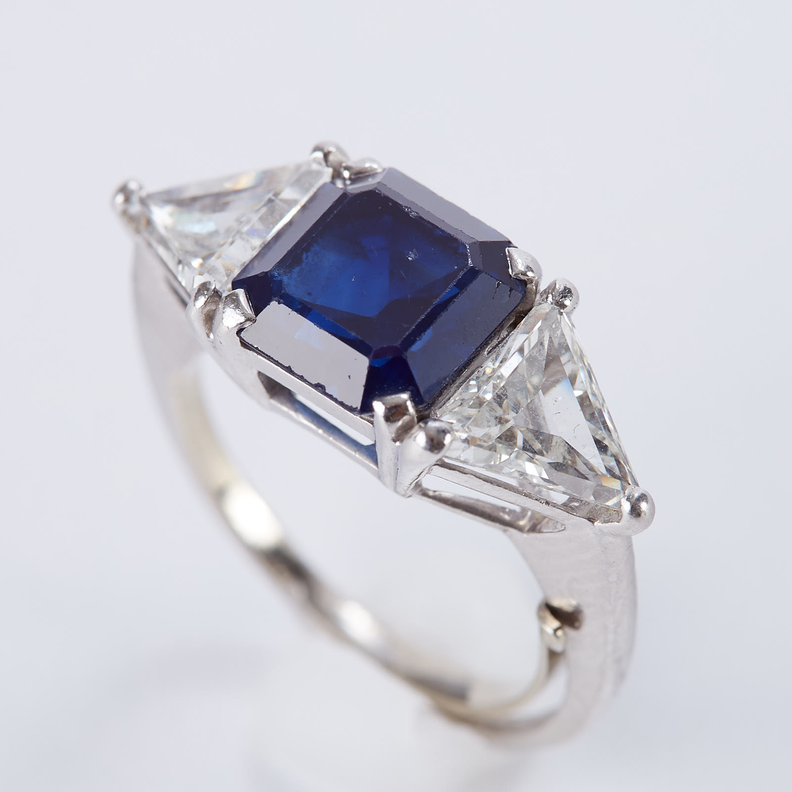 Sapphire and Diamond Ring