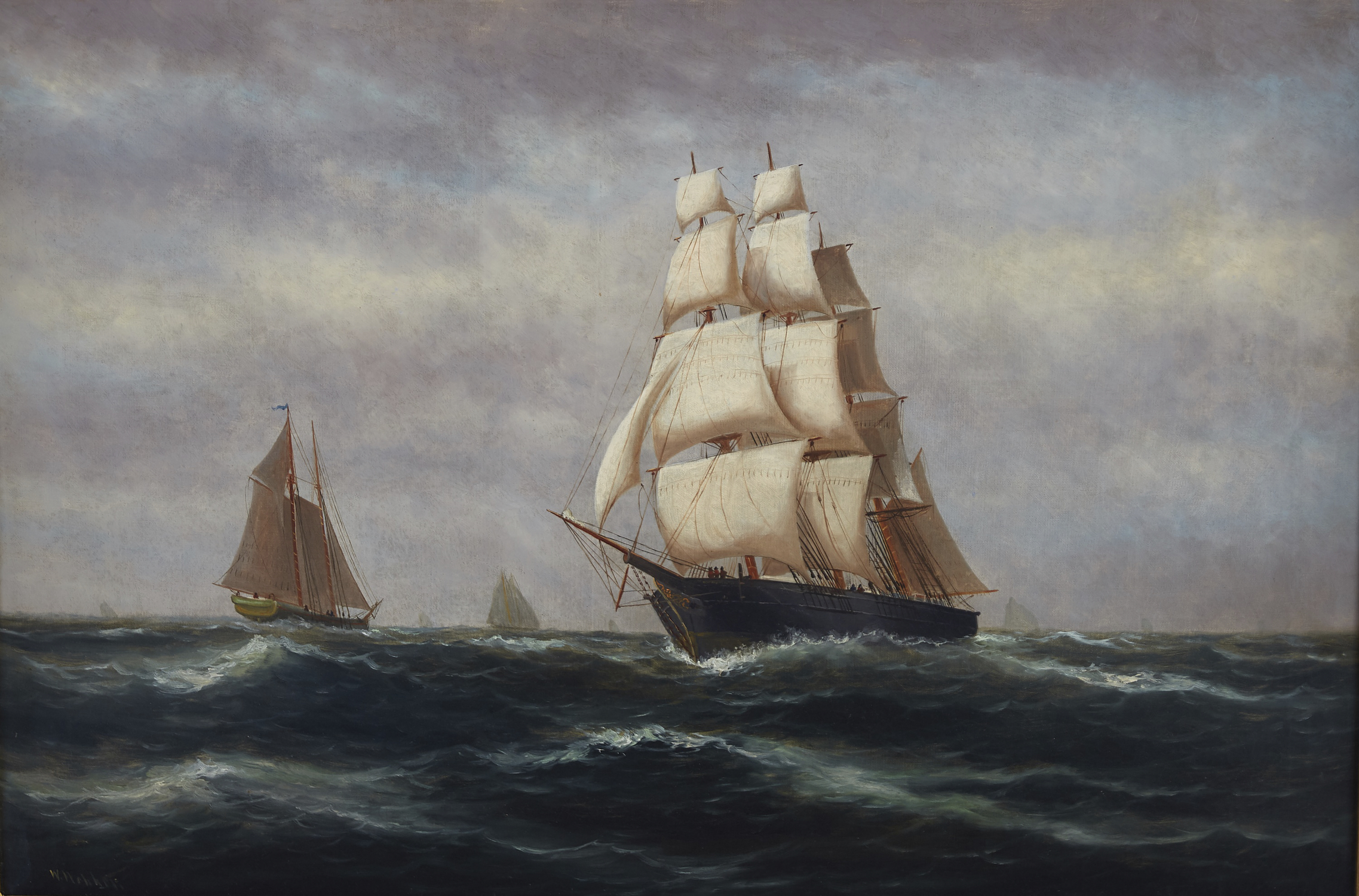 Wesley Webber Marine Painting