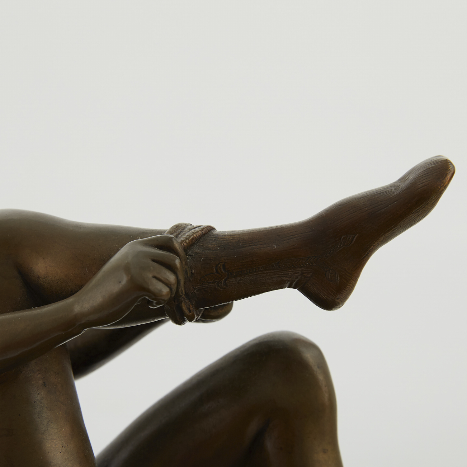 Louis Chalon "Recumbent Female Nude" Bronze Sculpture - Image 5 of 6