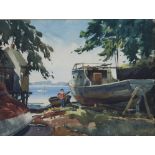 5 Watercolor Paintings by Roy Wilhelm