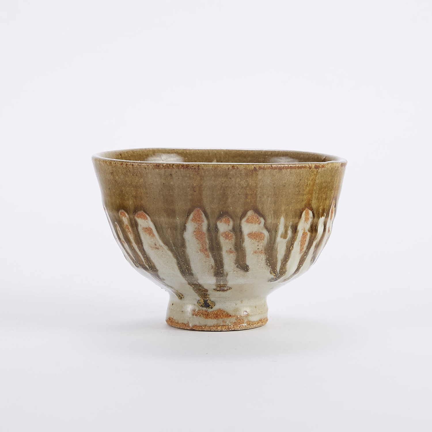 Warren MacKenzie Studio Pottery Bowl w/ Drip Glaze - Image 2 of 7