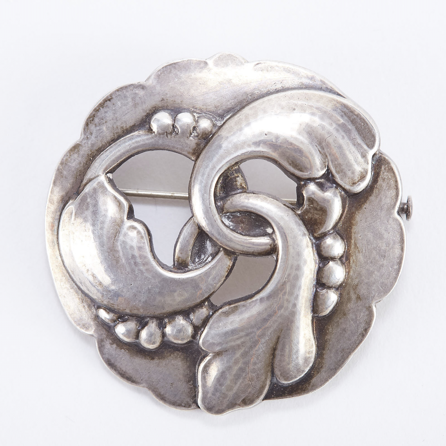 Georg Jensen Silver Brooch