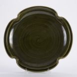 Warren MacKenzie Large Green Studio Pottery Platter
