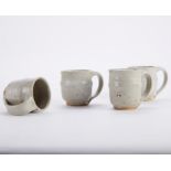 Set 4 Warren MacKenzie Studio Pottery Mugs