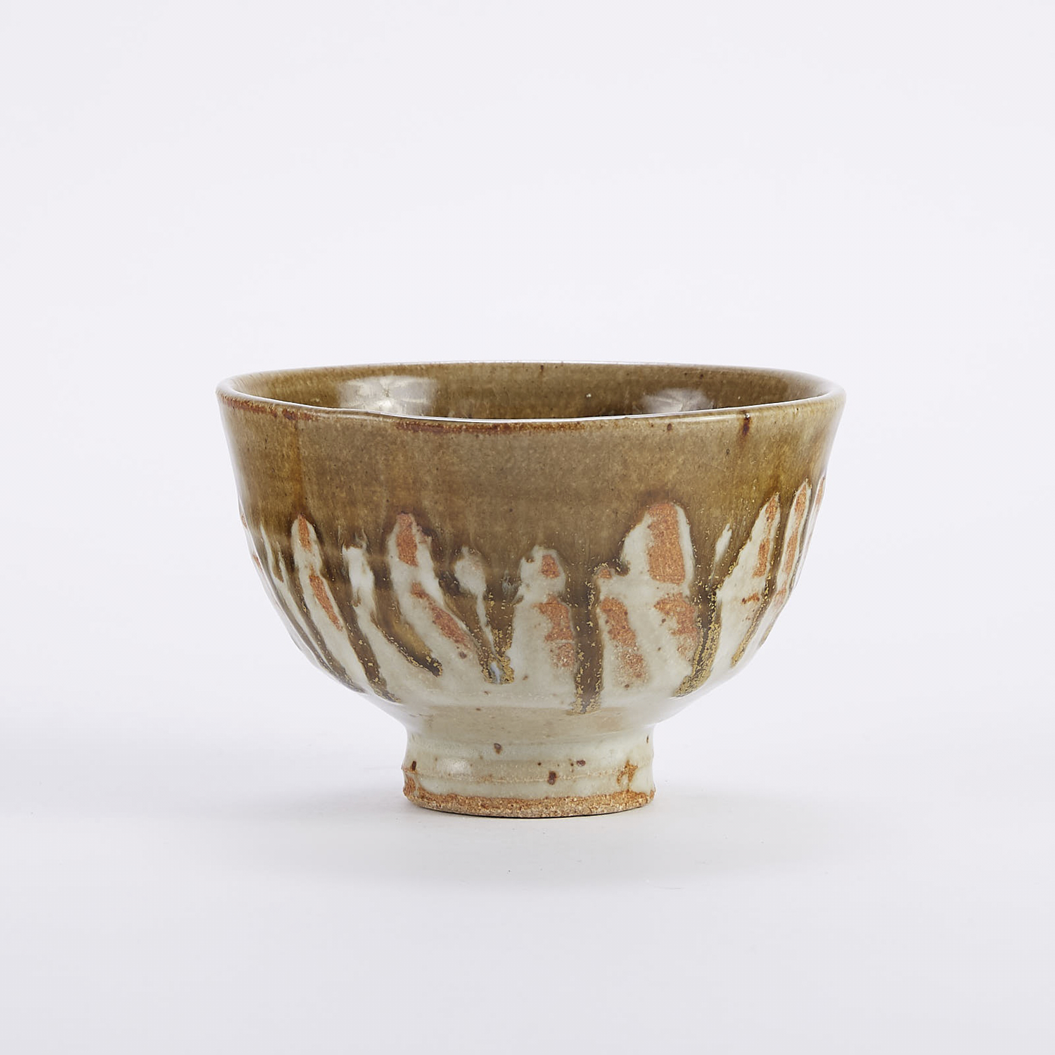 Warren MacKenzie Studio Pottery Bowl w/ Drip Glaze - Image 3 of 7