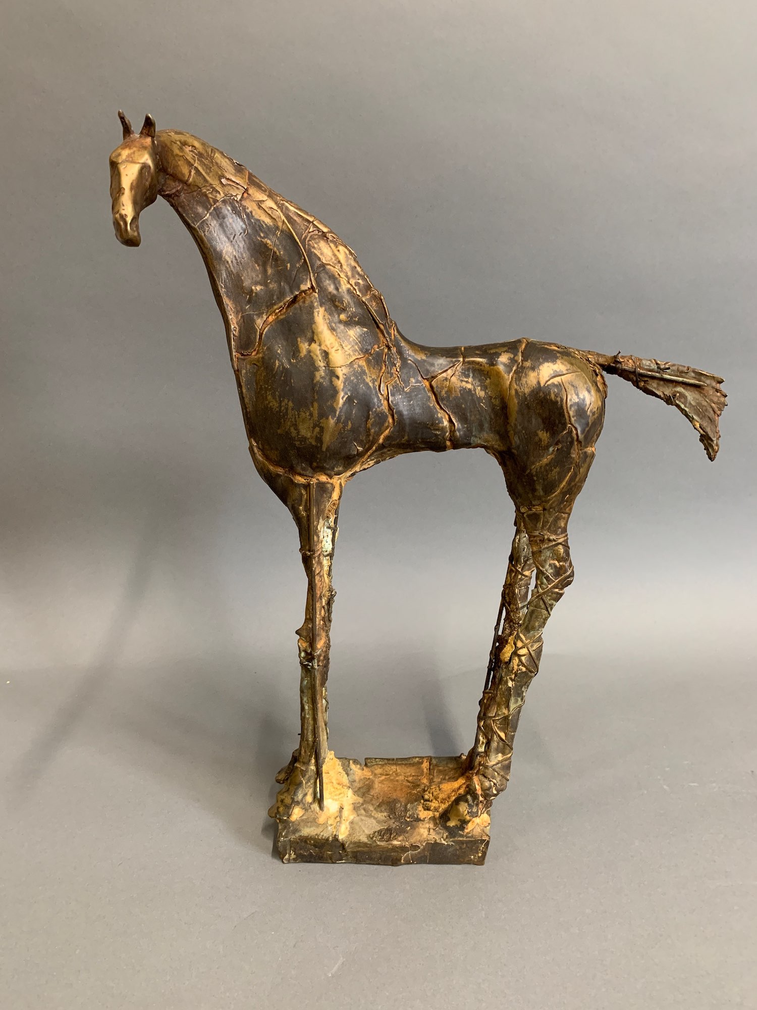 Carl Dahl Bronze Horse Sculpture