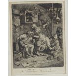 Cornelis Dusart "De Vermaarde Schoenmaker" Etching