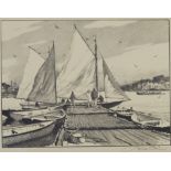 Group of 4 Gordon Grant Marine Prints