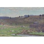 Benjamin Eggleston Landscape Oil on Canvas