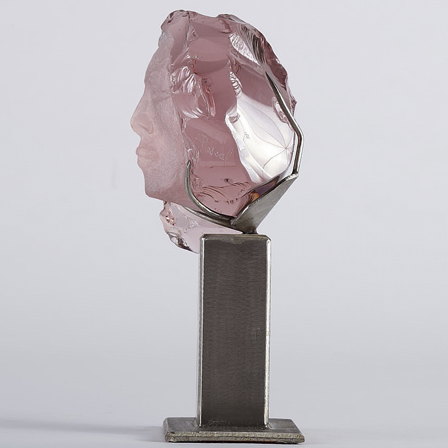 Suzanne Pascal Art Glass Head - Image 5 of 6