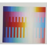 Yaacov Agam "Magic Rainbow" Silkscreen