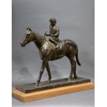 Robert Christie "Class on Class" Exceller Bronze Equestrian Sculpture