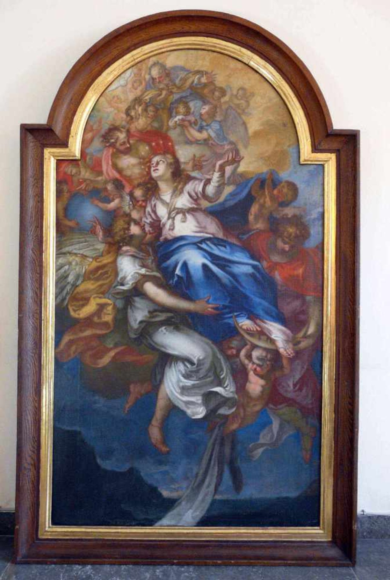 Unbekannter Meister, Mariae HimmelfahrtUnbekannter deutscher Meister, um 1700.Motiv: Von Engeln