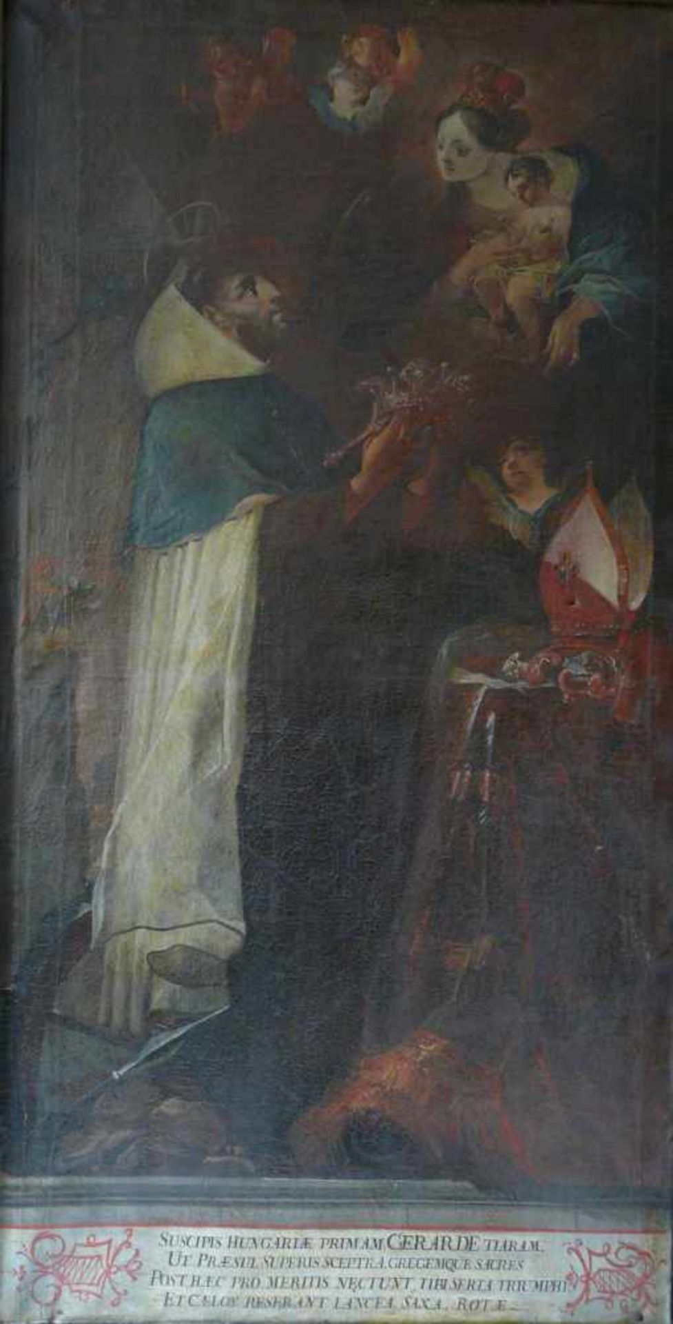 Der Heilige Gerhard von Ungarn (Csanàd)Um 1700. Motiv: Darstellung des Heiligen Gerhard von